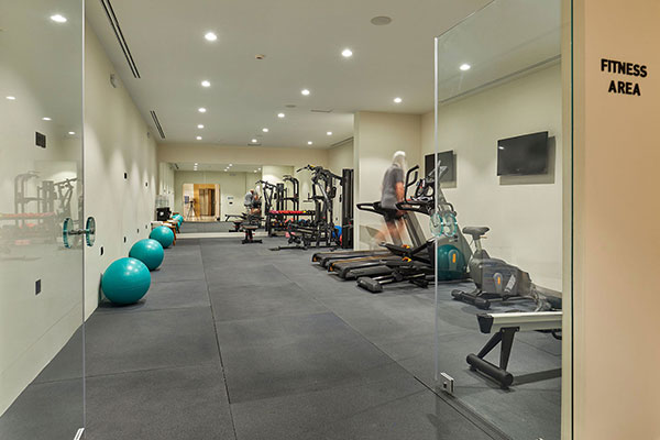 Enorme Santanna Island Indoor Gym